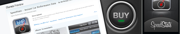 Our SpeedStats iPhone app now in app store
