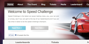 Speed Challenge Website