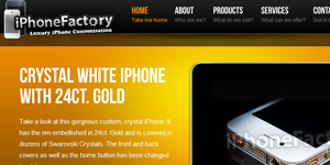 Portfolio - Luxury iPhone Website