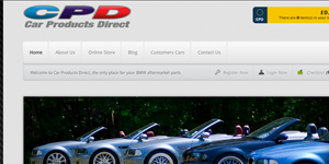 Car Products Direct Website
