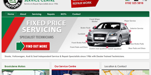 Brookdene Service Centre Website